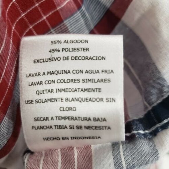 Levi's Modern Button front Shirt Men Size Large - Picture 6 of 8